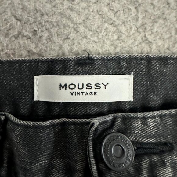 MOUSSY VINTAGE Westcliffe Skinny Chewed Hem Grey Japan - Picture 10 of 16